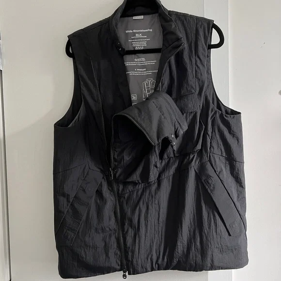 White Mountaineering goretex primaloft utility vest black - Picture 5 of 10